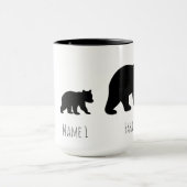 カスタム パパベア コーヒー マグカップ (中央)