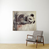 カスタム パンダ ミュージック ファクトリー シンギング タペストリー (インサイチュ(横))