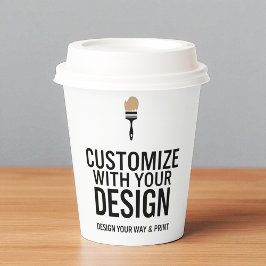 カスタム パーソナライズド ブランク 企業 ブランディング 紙コップ
