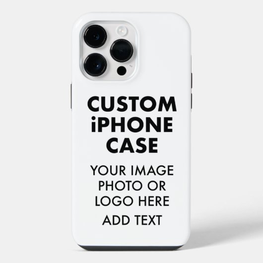カスタム パーソナライズ iPHONE 14 PRO MAX 格安 タフ iPhoneケース (裏面)