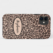 カスタム ヒョウ柄 ケース iPhone Case-Mate iPhoneケース (裏面(横))