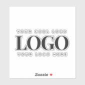 カスタム ビジネス カンパニー ロゴ レクタングル ラップトップ   シール (シート)