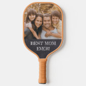 カスタム ビジネス ロゴ ウェブサイト 簡単 プロモーション ピックルボールラケット (裏面)