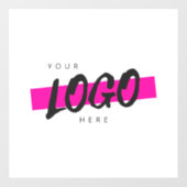 カスタム ビジネス ロゴ カンパニー コーポレート プロモーション ウィンドウサイン (シート)