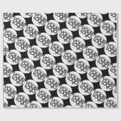 カスタム ビジネス ロゴ ラッピングペーパー (フラット)