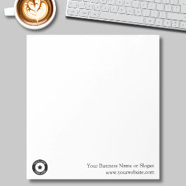 カスタム ビジネス ロゴ 名前 ウェブサイト プロモーショナル ノートパッド