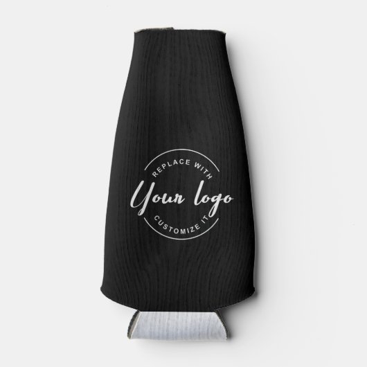 カスタム ビジネス ロゴ QR コード ウェブサイト プロフェッショナル ボトルクーラー (正面)