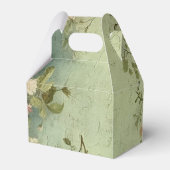 カスタム ビンテージ フローラル ローズ グリー ネリー フェイバーボックス (裏面サイド)