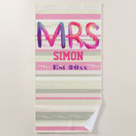 カスタム ビーチタオル