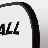 カスタム ピックルボールラケット (左詳細)