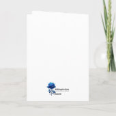 カスタム ピンクプリンセス ハッピーバースデーカード カード (裏面)