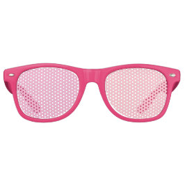 カスタム ピンク レトロ サングラス – 大人パーティーのお土産