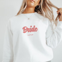 カスタム ピンク 'Bride' バチェロレッテ ブライズ シャワー