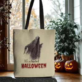 カスタム ファニー ゴシック ホラー スプーキー ゴースト ハロウィン トートバッグ