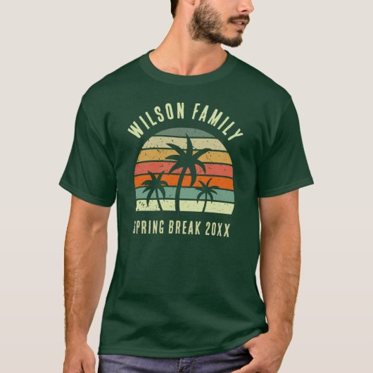 カスタム ファミリーリユニオン ビーチ Tシャツ (正面)