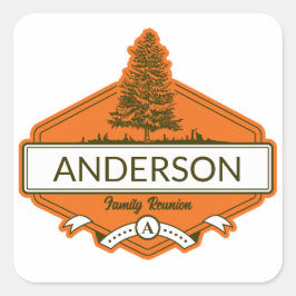 カスタム ファミリー リユニオン スクエアシール