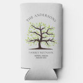 カスタム ファミリー リユニオン 家系図 スリム缶クーラー (裏面)