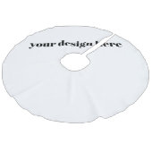 カスタム フェイクリネンツリースカート (アングル)