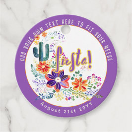 カスタム フェスタ サボテン フォークアート フラワーズ フェイバータグ