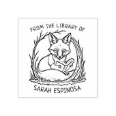 カスタム  フォックスのライブラリーより ラバースタンプ (インプリント)