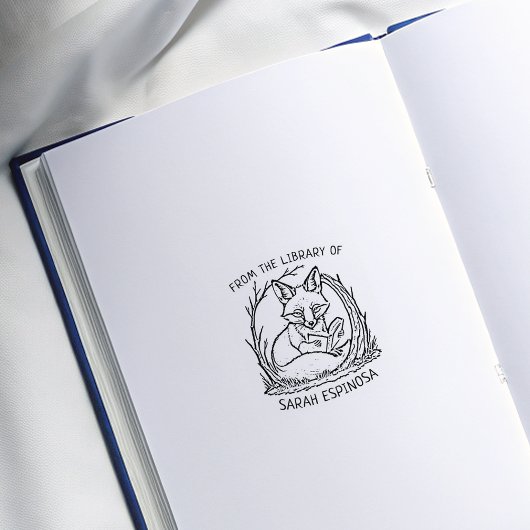 カスタム フォックスの図書館から ラバースタンプ