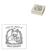 カスタム フォックスの図書館から ラバースタンプ (押印)