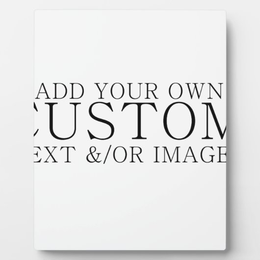 カスタム フォトプラーク (正面)