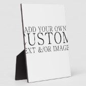 カスタム フォトプラーク (側面)