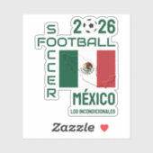 カスタム フットボール サッカー メキシコ シール (シート)