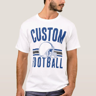 カスタム フットボール ヴィンテージ グラフィックTシャツ Tシャツ
