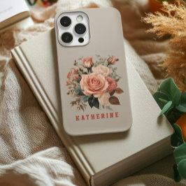 カスタム フラワーズ ローズ スマホケース 女性＆ママ用 Case-Mate iPhone 14 PROケース