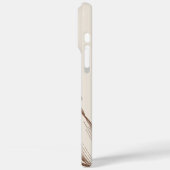 「カスタム フラワー iPhone 16 Pro Max カバー - エレガント Pi」 (裏面 / 左)