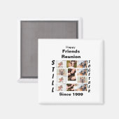 カスタム フレンズ リユニオン 11 フォト コラージュ マグネット (正面/裏面)