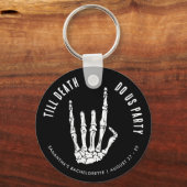 カスタム ブライズメイド ウィークエンド 死ぬまで私たちのパーティー キーホルダー (裏面)