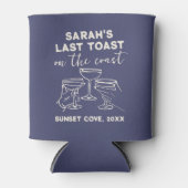 カスタム ブライズメイド ラスト トースト オン ザ コースト パーティー 缶クーラー (正面)