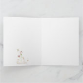 カスタム ブライダルシャワー ドレス ありがとう サンキューカード (内部)