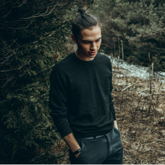 カスタム ブラック Tシャツ