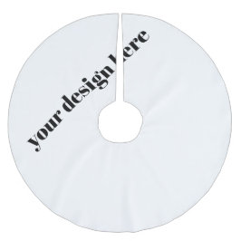 カスタム ブラッシュドポリエステルツリースカート