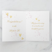 カスタム ブラッシング ロマンス: ローズ & ベイビーズ ブレス カード (内部)