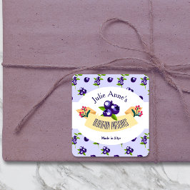 カスタム・ブルーベリー保存用DIY缶詰 スクエアシール