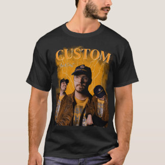 カスタム ブートレグ 90年代 レトロスタイル Tシャツ - パーソナライズ