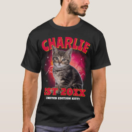 カスタム ペット 写真 パーソナライズド ブートレグ ラップ ヴィンテージ Tシャツ