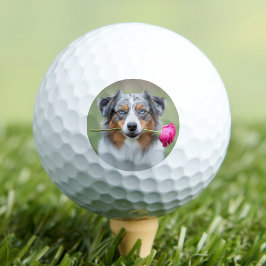 カスタム ペット 犬 写真 パーソナライズド ゴルフボール