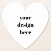 カスタム ペーパーコースター (正面)