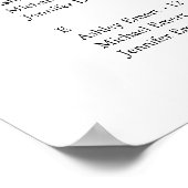 カスタム ポスター (角)