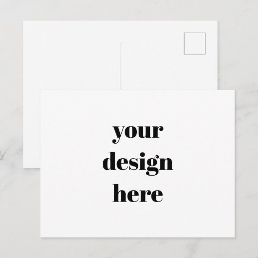 カスタム ポストカード (正面/裏面)