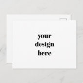 カスタム ポストカード (正面/裏面)