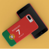 カスタム ポルトガル サッカー フラグ ケース - パーソナライズド Case-Mate iPhoneケース