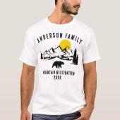 カスタム マウンテン ロードトリップ Tシャツ (正面)