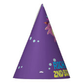 カスタム マミー おばさん パパ ダディー  サメの 誕生日 ギフト パーティーハット (左)